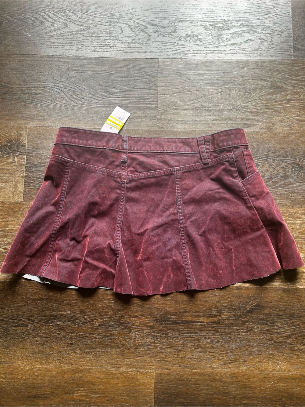 wild fable Burgundy Mini Skirt